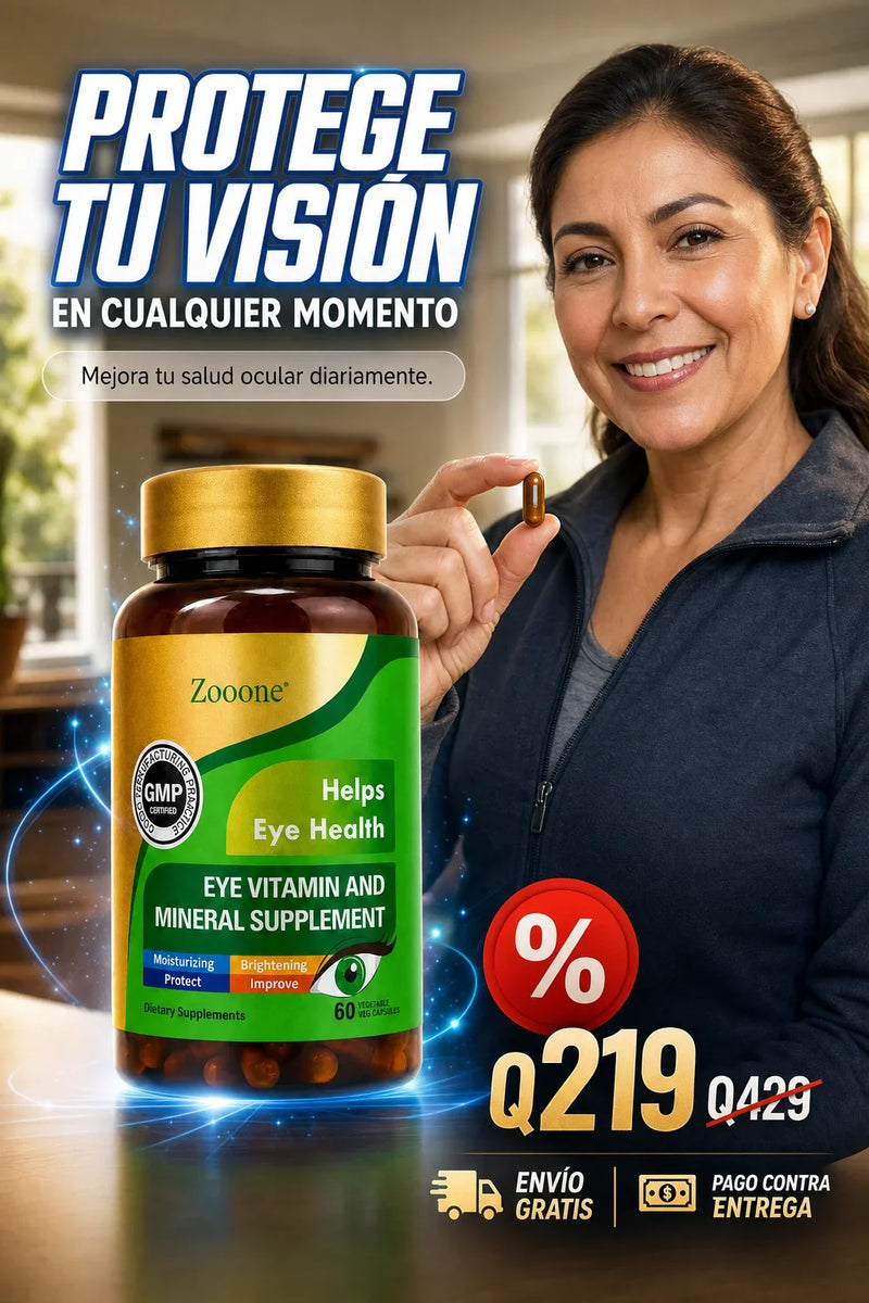 Zooone 60 Caps suplemento de Luteína para los ojos