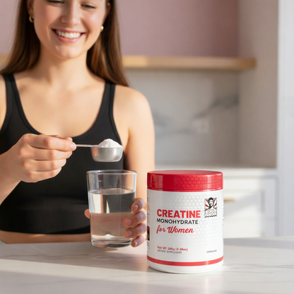CREATINA MONOHIDRATADA PARA MUJERES