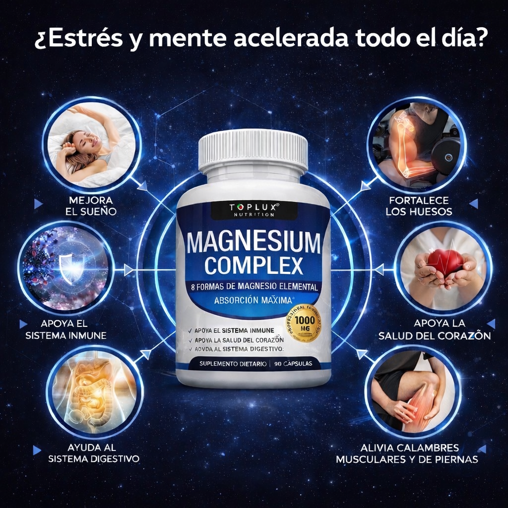 Magnesium Complex 90 Cápsulas