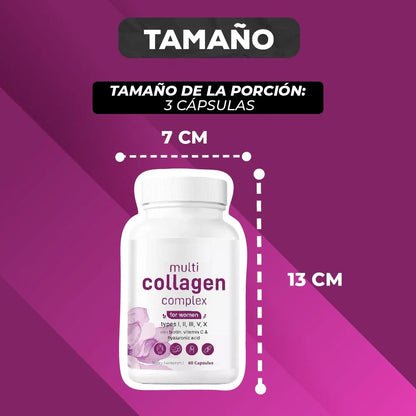 Multi Colágeno Complex 90 capsulas