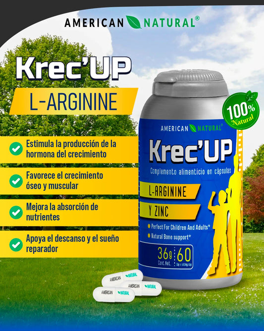 Krec'Up 60 Cápsulas - American Natural