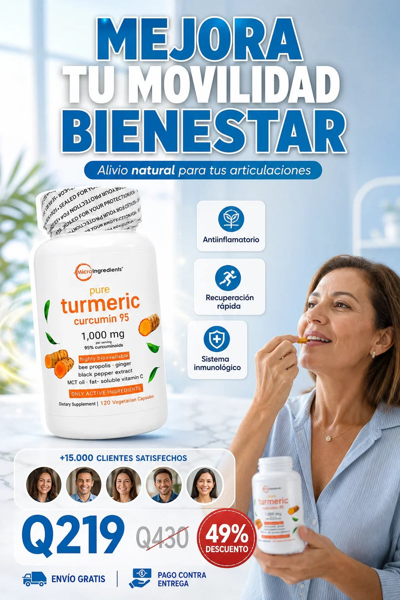 Turmeric Curcumin 120 Capsulas