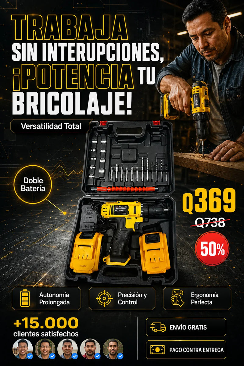 Taladro Multifuncional 10 En 1