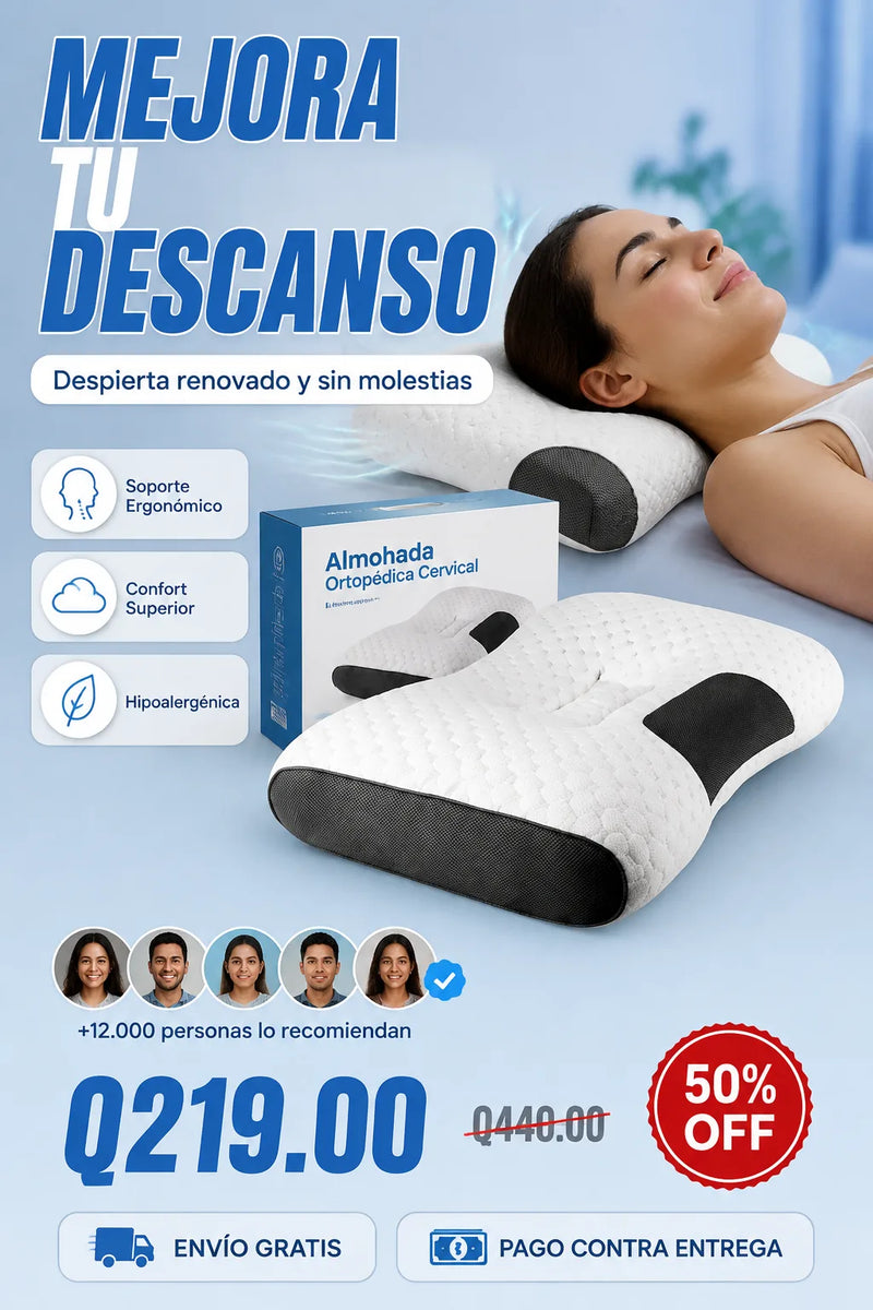 Almohada Ortopedica Cervical