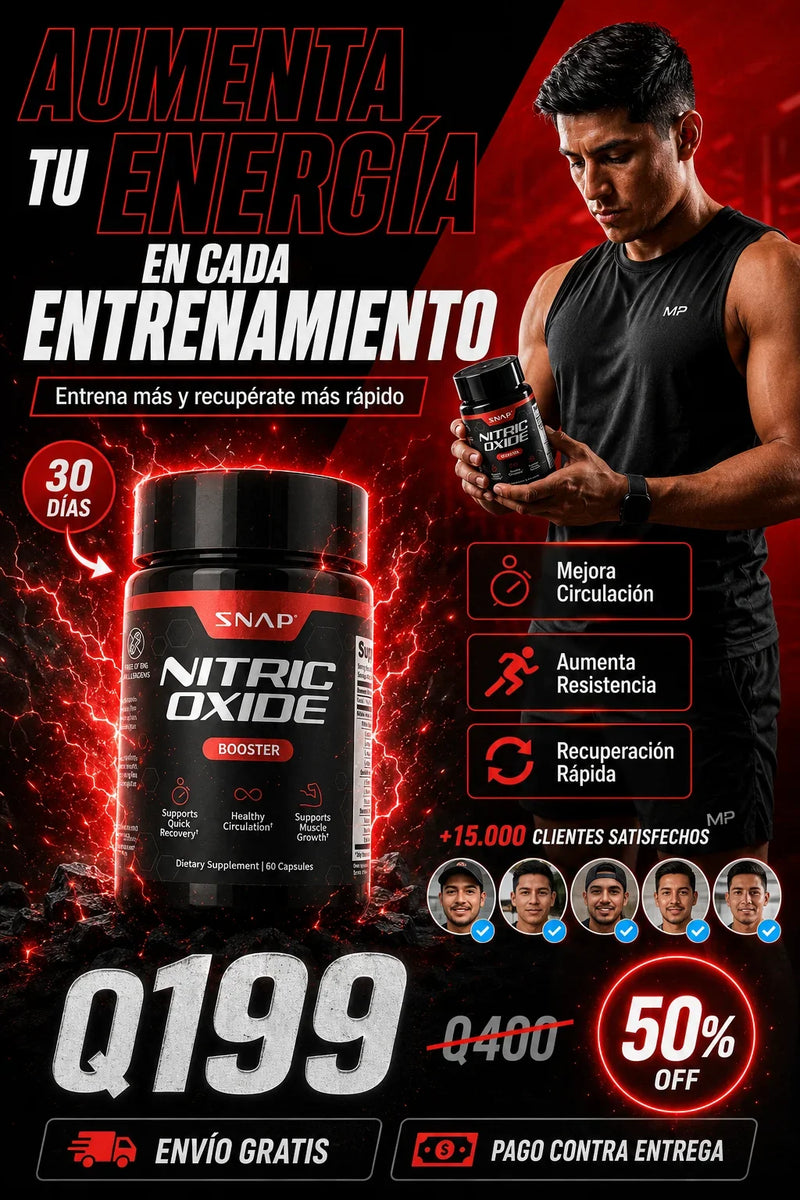 Nitric Oxide Booster, 60 Capsulas